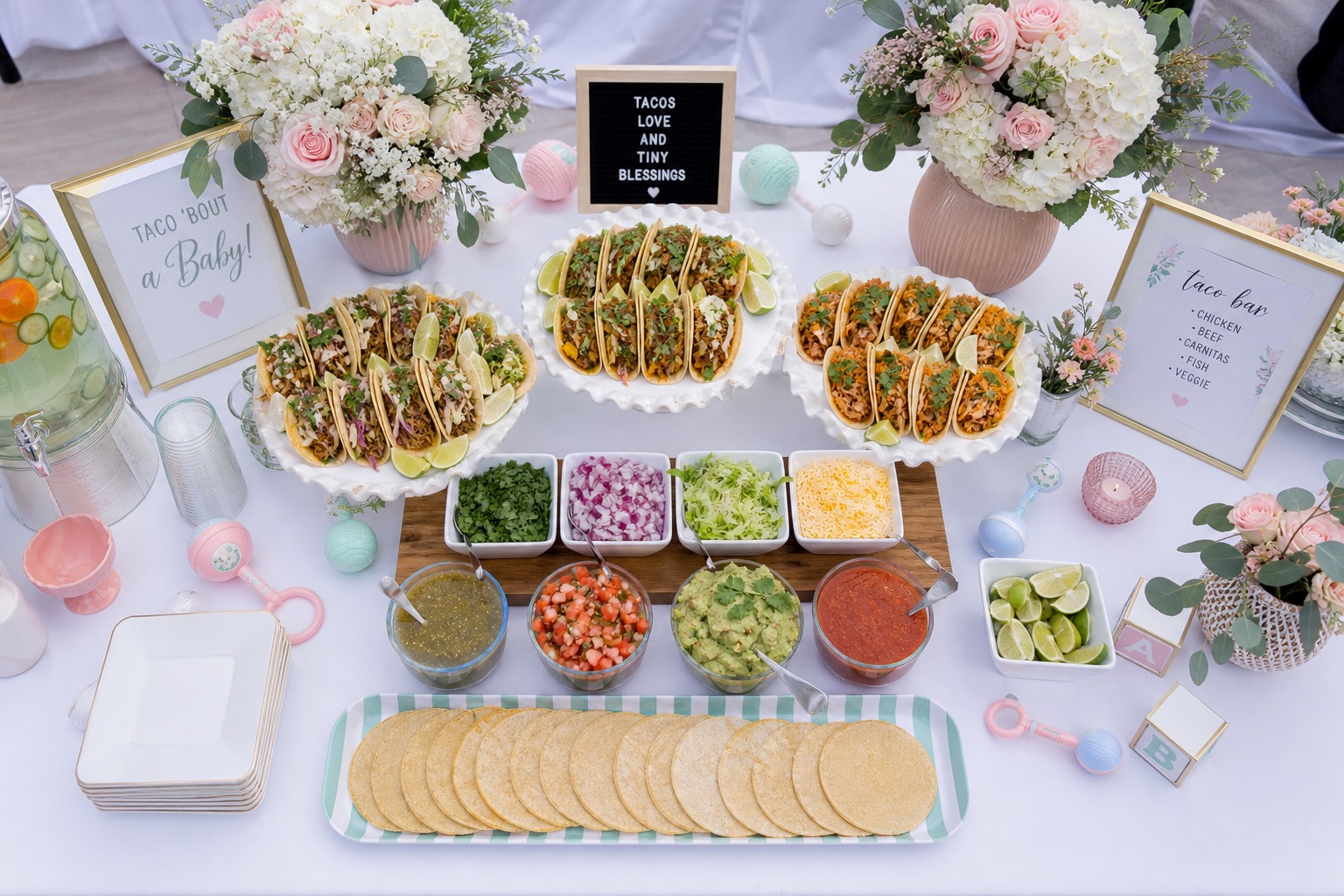 Baby Shower Taco Catering in San Diego: Menu, Guest Count & Venue Checklist